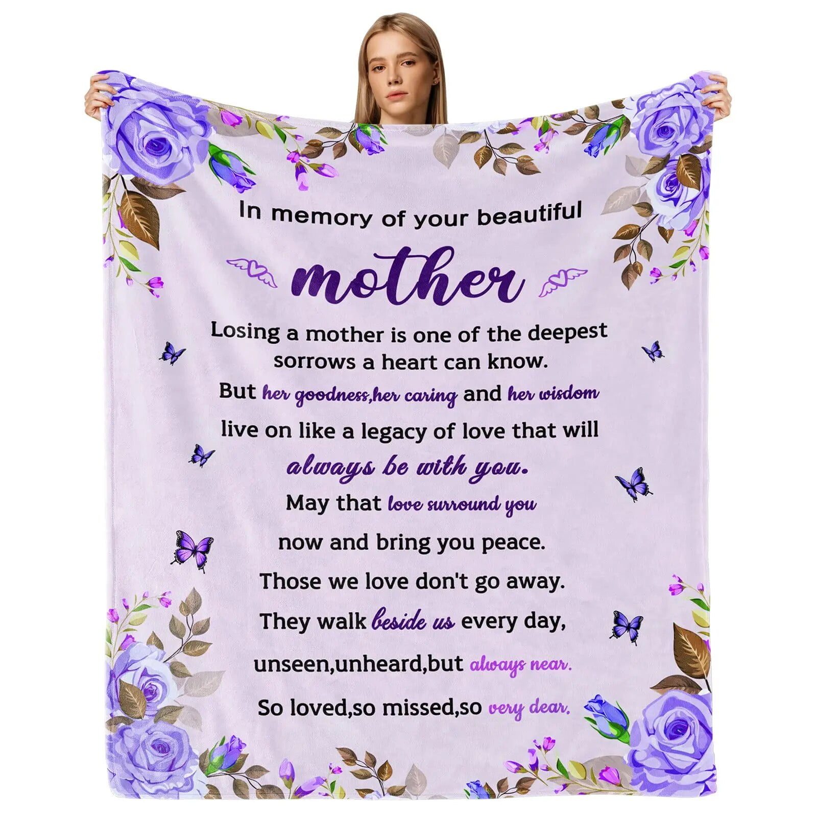 Emily Gift Sympathy Card - Condolence Card - Bereavement Card - Sorry For Your Loss - Thinking Of You - Kind Words For Grieving