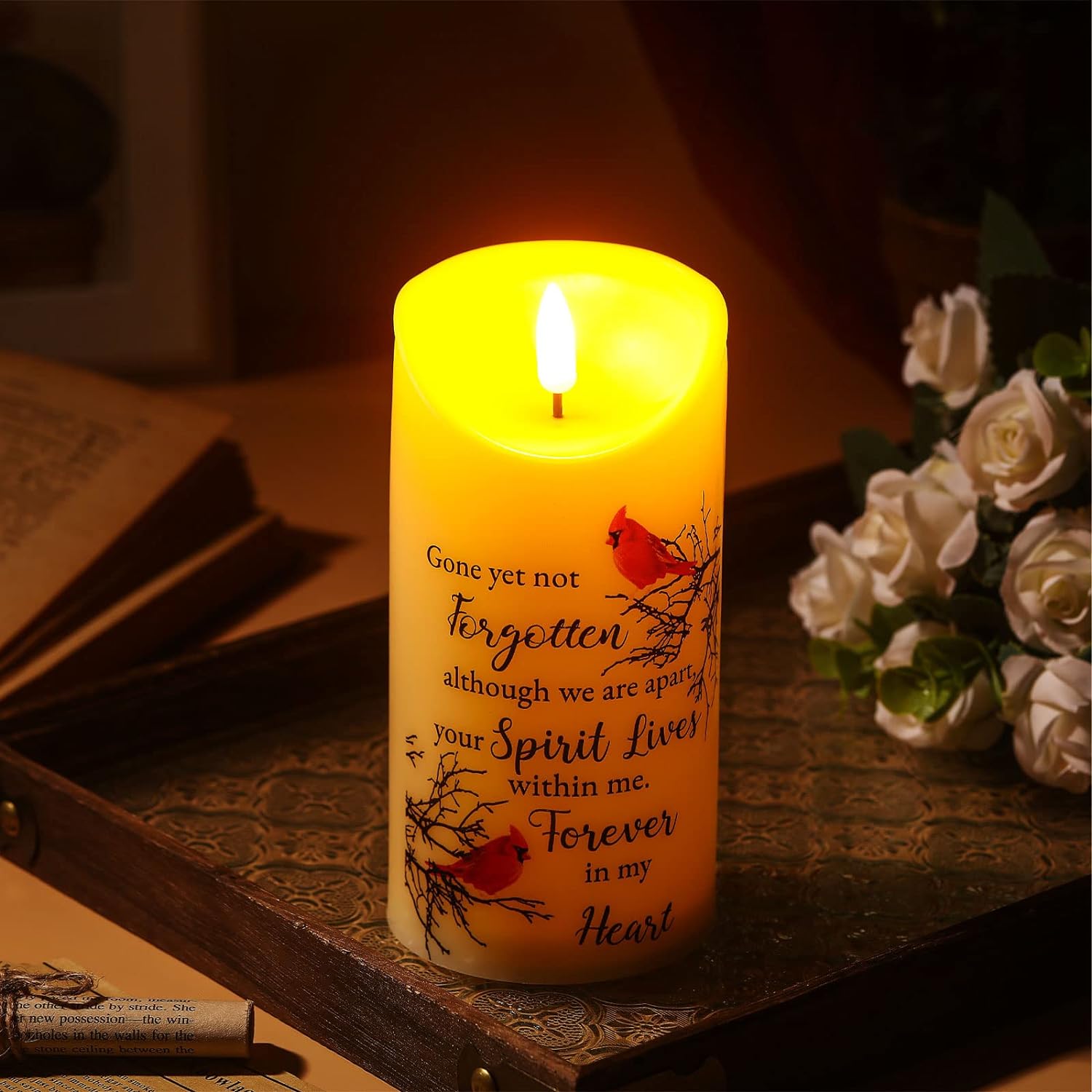 Memorial Candles Memorial Gifts Led Memorial Candles For Loss Of Loved One