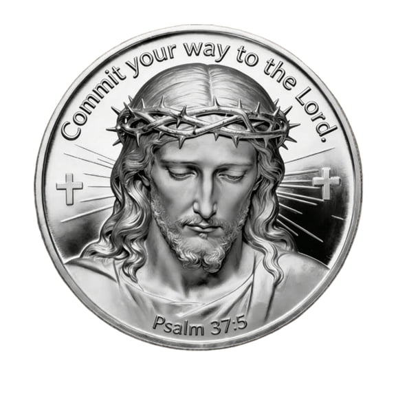 Memorial Coin Keepsake With Metal Material, Engraved Design For Collectors Commemoration Gift Idea