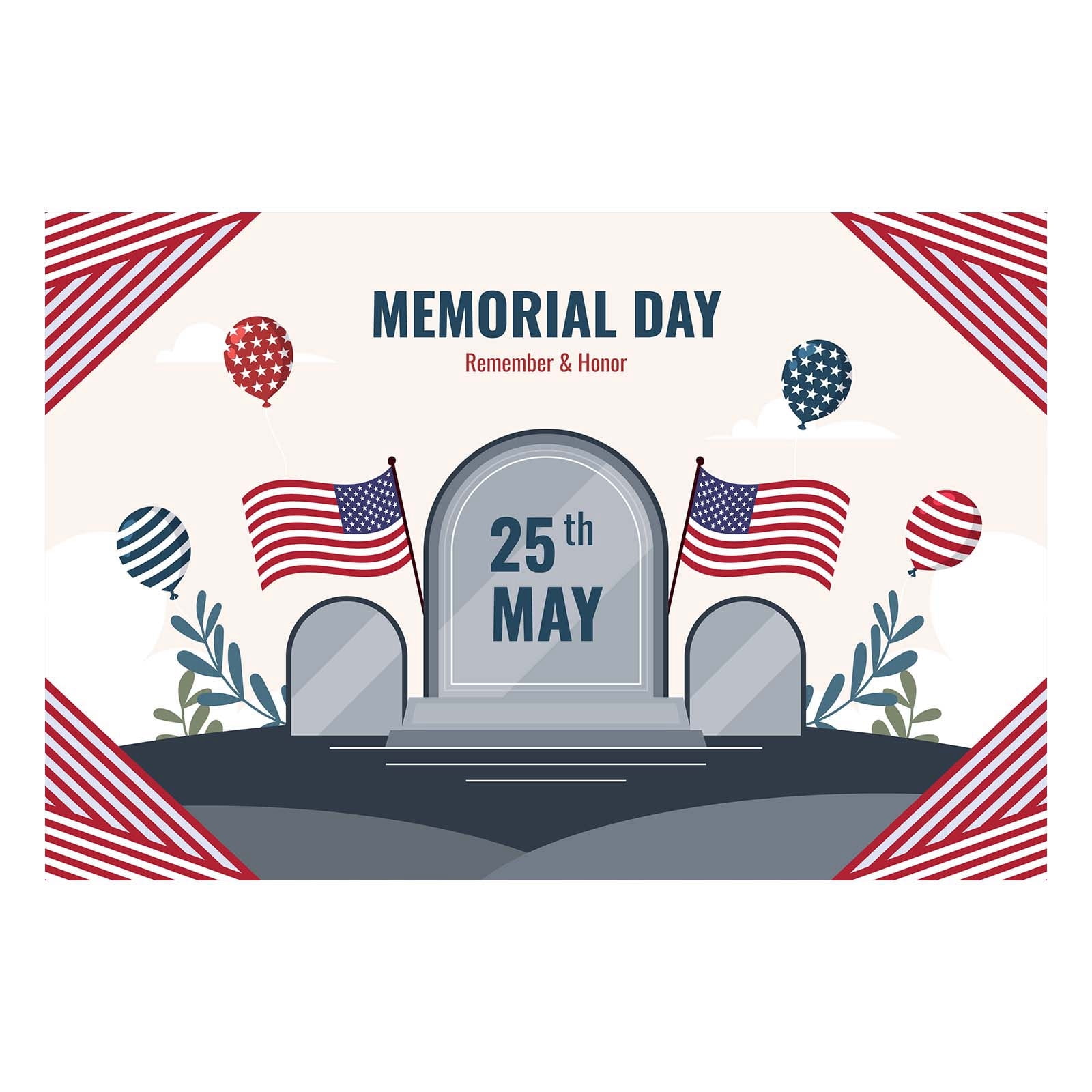 Memorial Day Garage Door Decoration Garage Door Banner Mural Cover 7 X memorial-day-garage-door-decoration-garage-door-banner-mural-cover-7-x