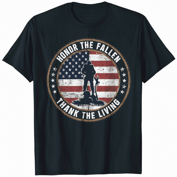Memorial Day Gratitude T-Shirt Saluting Our Heroes