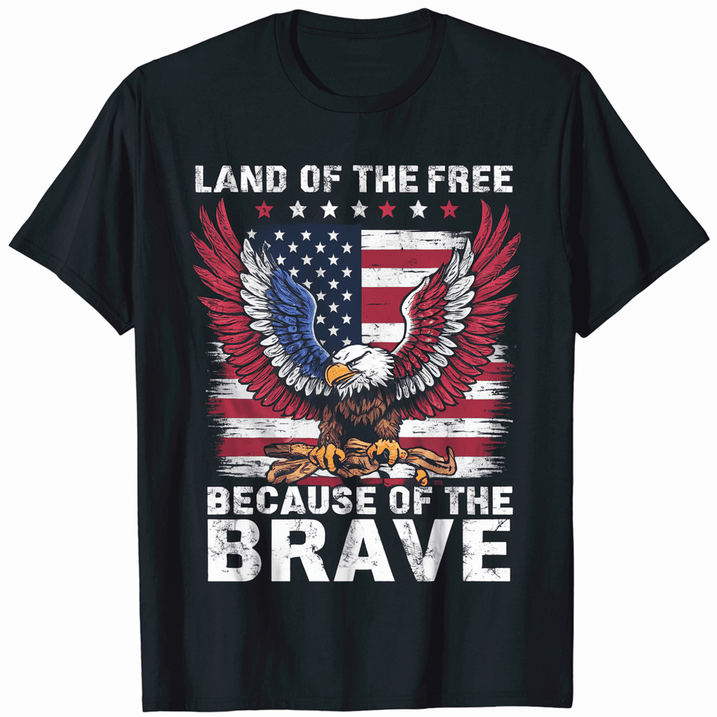 Memorial Day Honor TShirt Remembering Our Brave
