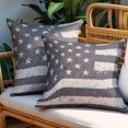 thumbnail image 1 of Memorial Day Patriotic Decorations Throw Pillow Cover Set of 2 - 4th of July Freedom Stars American Flag Independence Day for Home Decor Sofa Couch Chair Bed Patio Living Room Bedroom - 18x18 Inches, 1 of 9