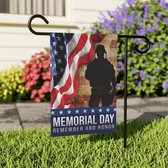 Memorial Day Remember Honor Flag, Veteran Flag, Memorial Flag ID-0426-I6O2