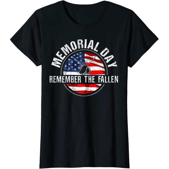 Memorial Day Remember The Fallen Veteran Shirt Military T-Shirt