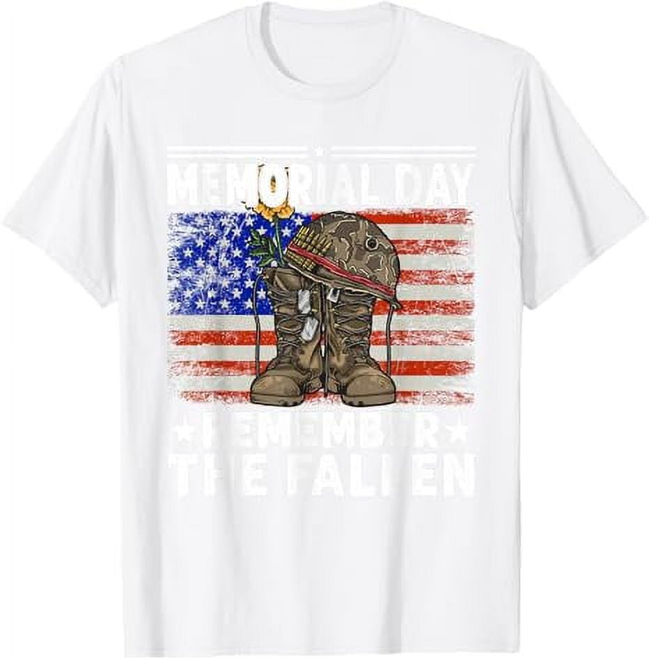 Memorial Day Remember The Fallen Veterans TShirt