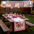 thumbnail image 1 of Memorial Day Saving!4th of July Decorations, 70.9 Inches Independence Day Table Flag Independence Day Restaurant Living Room Tabletop Decoration Ambience Decoration, 1 of 7