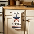 thumbnail image 1 of FEOLGEHLY 4th of July Decorations Outdoor, Memorial Day Decorations, Red Blue White Patriotic, Patriotic Themed Kitchen Towels Independence Day Cleanning Towels Cleanning Cloth Kitchen Dishcloth B, 1 of 6