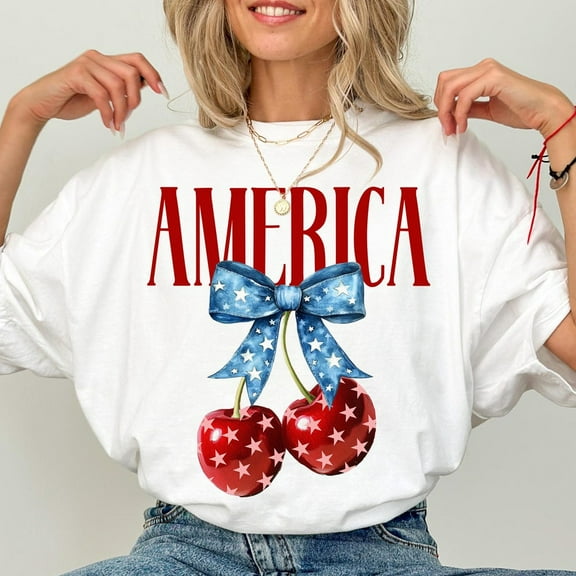 Memorial Day Shirt, Coquette 4Th Of July Shirt Women, Stars Stripes Usa Flag Shirts, Red White Blue Shirts For Women Unisex S-5XL Hot Trending Shirt, Vintage Birthday Gift