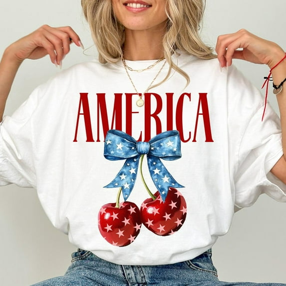 Memorial Day Shirt, Coquette 4Th Of July Shirt Women, Stars Stripes Usa Flag Shirts, Red White Blue Shirts For Women Unisex S-5XL Hot Trending Shirt, Vintage Birthday Gift