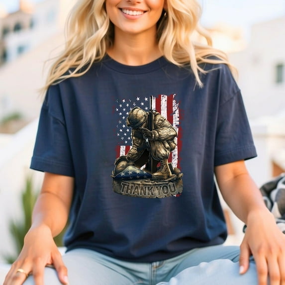 Memorial Day Shirt, Honor and Remember Tee, Patriotic Soldier TShirt, USA Freedom Shirt, American Military Tribute Tee, Veterans Memorial