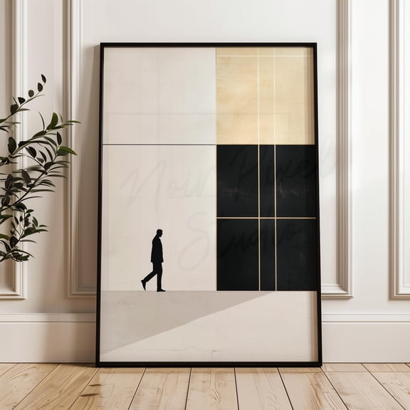 Memorial Day Soldier Silhouette Print Patriotic Wall Art Decor For Remembrance Home Decor Office Wall Art