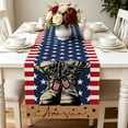 thumbnail image 1 of Memorial Day Tablecloth, Wuztai Linen Table Runner, 183x33cm Patriotic Decor for Living Room Dining Table Washable, 1 of 7