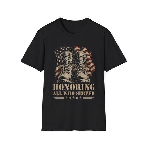 Miliary Design Memorial Day Veteran Honoring All Who Served Military Casual Design For ...