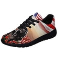 thumbnail image 1 of Memorial Day Veteran Remember and Honor Shoes Sneakers Black Size 9, 1 of 7