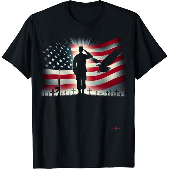 Memorial Day We Will Never Forget Remember The Fallen Flag T-Shirt Unisex S-5XL Hot Trending Shirt, Vintage Birthday Gift