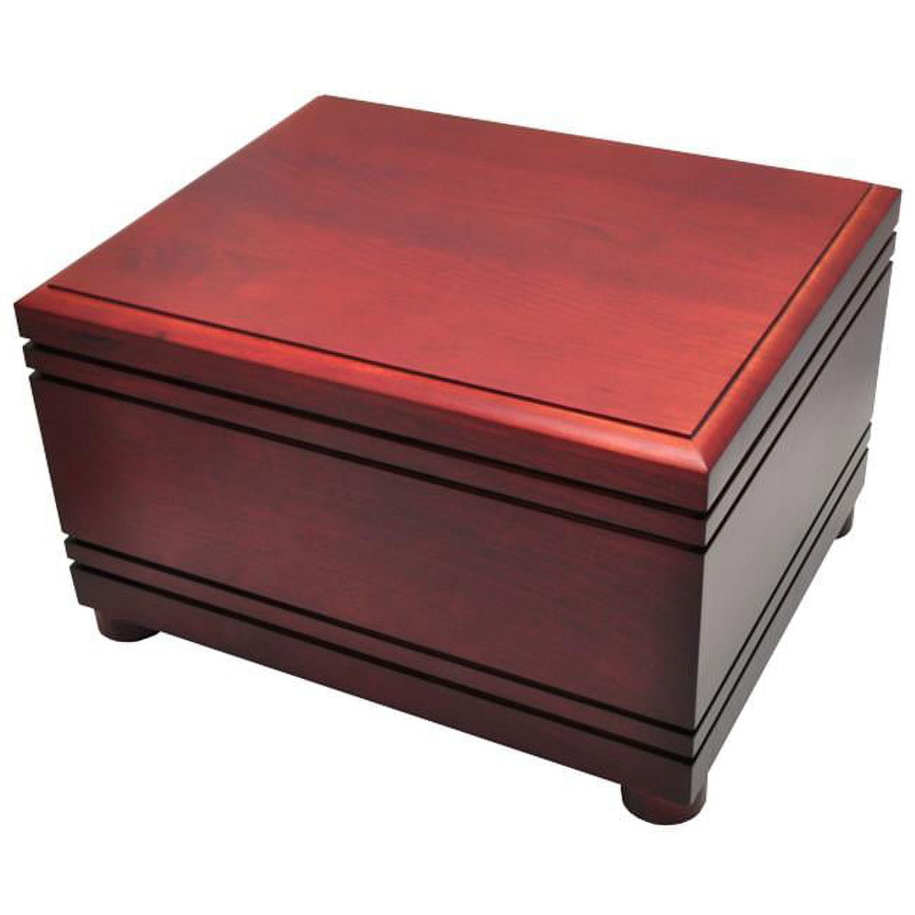 Cherry Wood Glossy store Veneer Memorial Cremation Chest/Urn w/Brass Hinges, 12”X10”