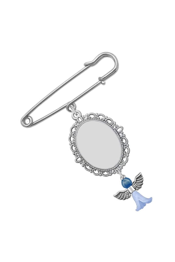Memorial Gifts Bridal Bouquet Photo Charm Pin for Honoring Loved Wedding Supply