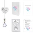 Memorial Gifts Crystal Garden Suncatcher, Sympathy Gifts for Loss of