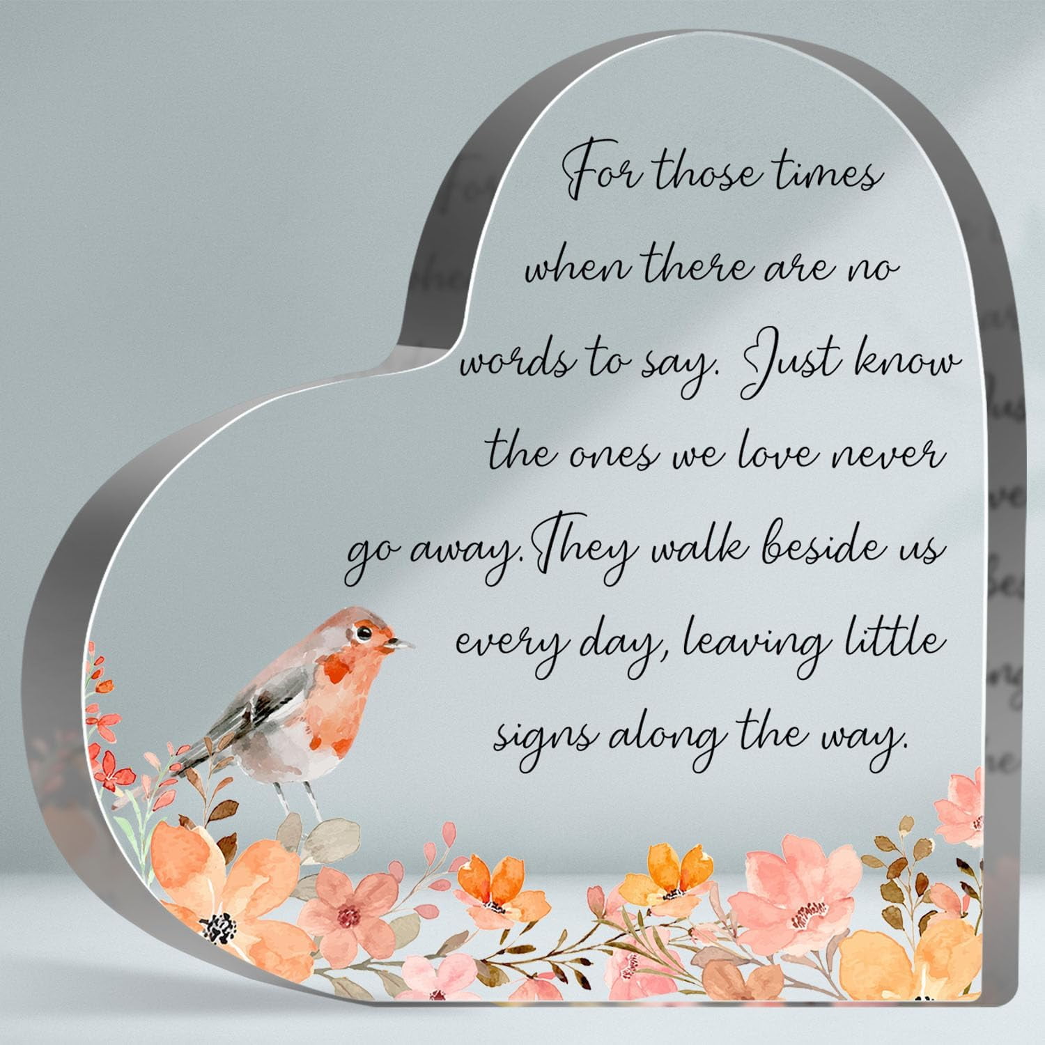 Sympathy Gifts For Loss Of Brother, Memorial Gifts For Friends Man Male Memory Brother Acrylic Heart Plaque Funeral Remembrance Decor Ornament Sign Sympathy Gifts For Loss Of Brother, Memorial Gifts For Friends Man Male Memory Brother Acrylic Heart Plaque Funeral Remembrance Decor Ornament Sign