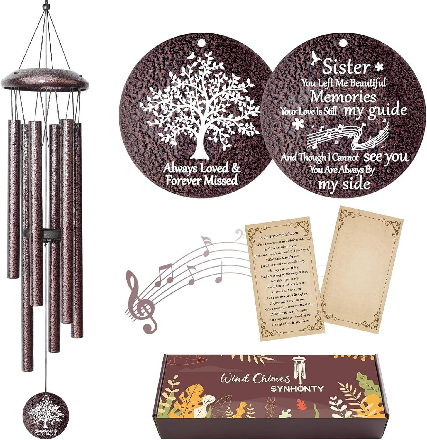 Memorial Gifts ,  Wind Chimes , Sympathy Gifts