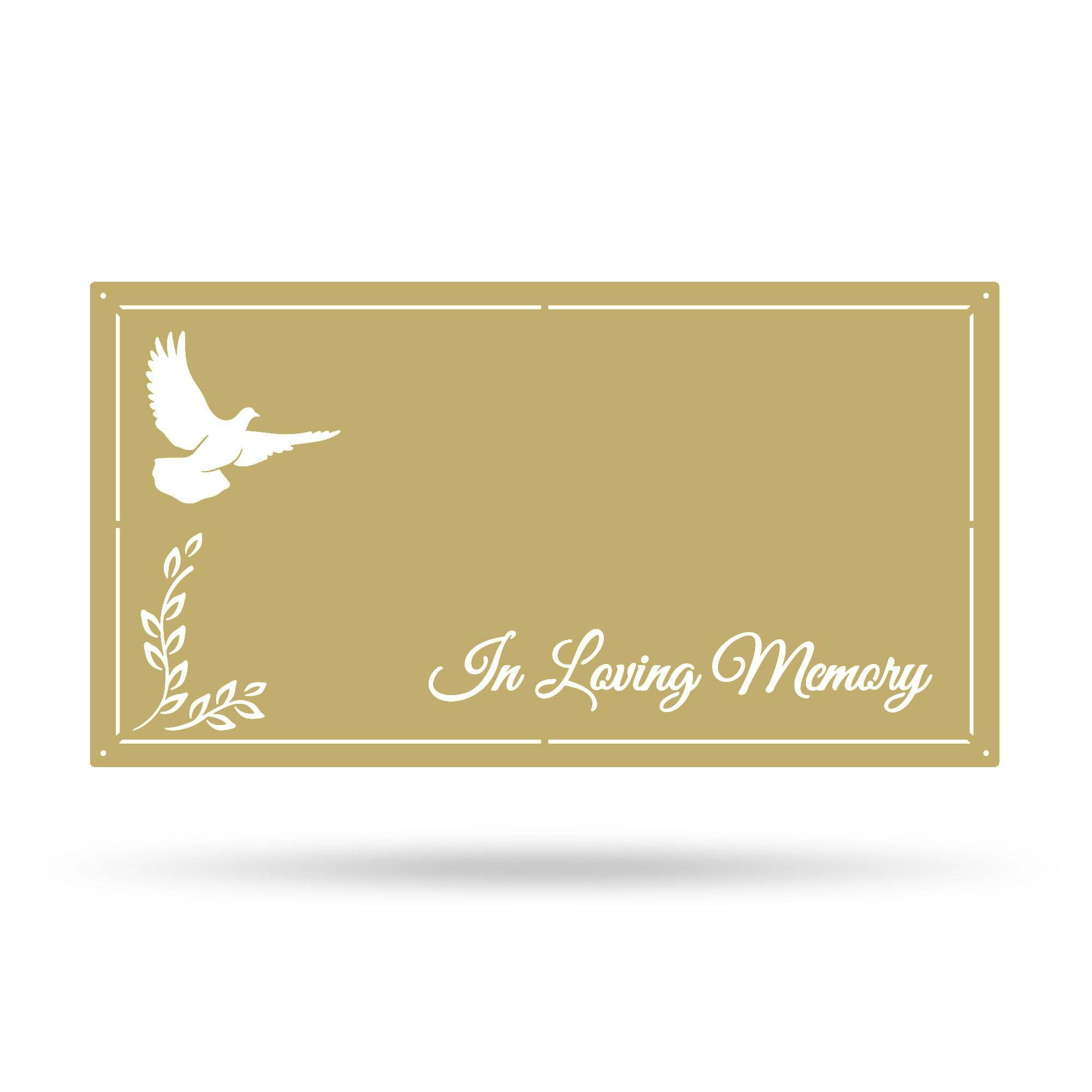 Memorial Grave Markers - Personalized Outdoor Remembrance Signs (Faith ...