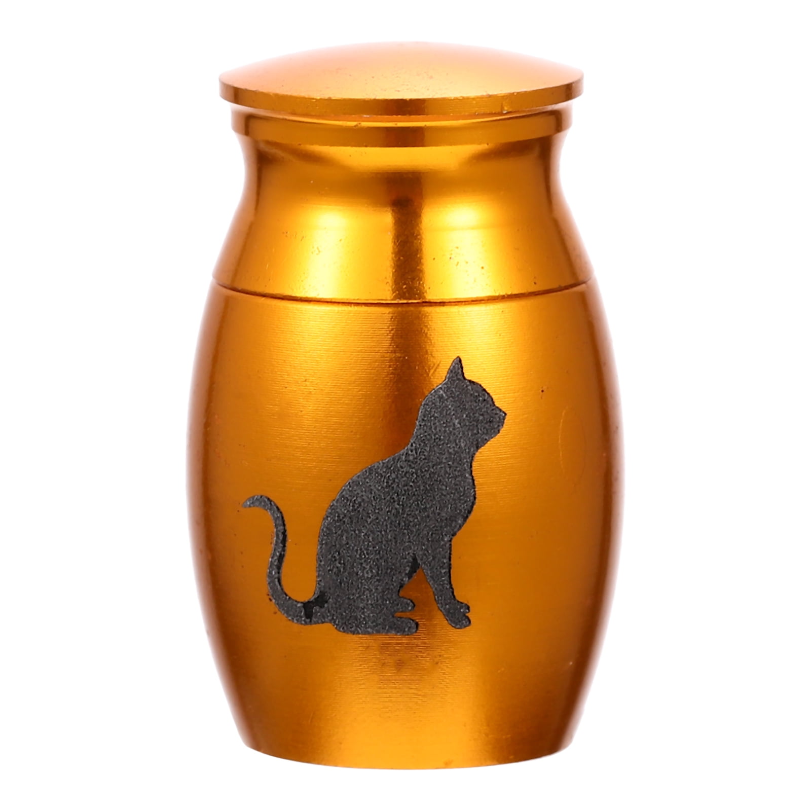 Memorial Pet Cinerary Casket Stainless Steel Pet Urn Cat Cremation