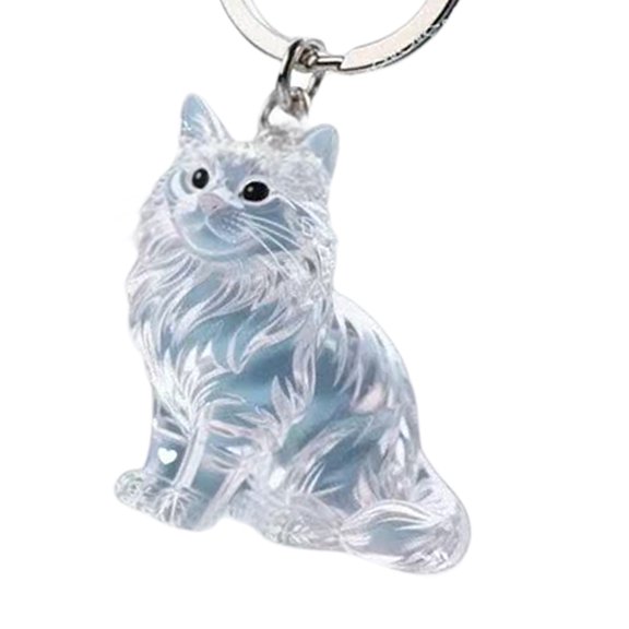 Memorial Pet Hair Collector Memorial Pendant for Handbag Carry Along Cats Hair Storage Container