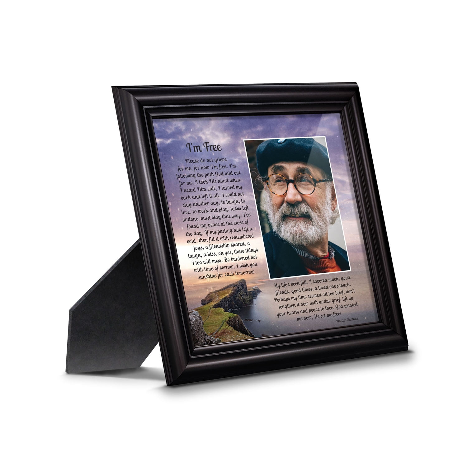 Memorial Picture Frames for Sympathy Gift Baskets, Memorial Gifts for Loss of Mother