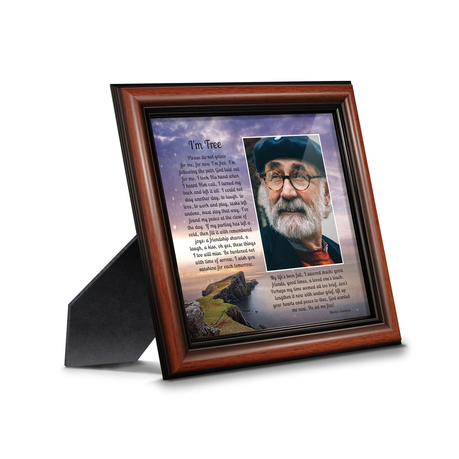 Memorial Picture Frames for Sympathy Gift Baskets, Memorial Gifts for ...