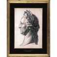 thumbnail image 1 of Memorial Portrait Of George Washington Crowned With Laurel Wreath. Drawing By Charles Balthazar Julien, 1 of 2