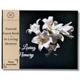 Memorial Remembrance Hardcover Guestbook Celebration of Life Funeral