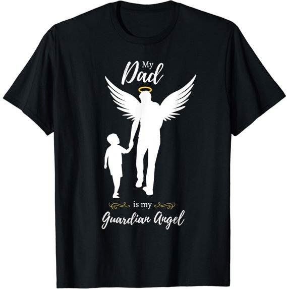 Memorial Shirt For Dad Who Passed Away Father'S Day T-Shirt Unisex S-5XL Hot Trending Shirt, Vintage Birthday Gift