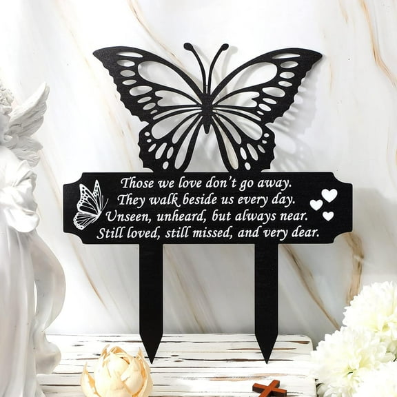Memorial Stake Markers for Cemetery Grave,Grave Markers,Grave Markers for Cemetery for Humans,Grave Decorations for Cemetery Perfect for Gardens,Lawns,Yards,Funerals,and Cemeteries