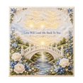 thumbnail image 1 of Memorial Themed DIY Pearl Art Painting Kit, Sentimental Hand‑Craft Project for Meaningful Home Decoration, 1 of 5