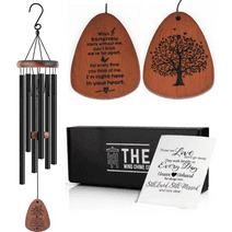 Memorial Wind Chimes, Sympathy Gift For Loss of A Loved One, Musically Tuned