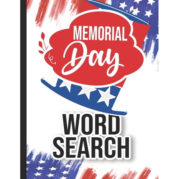 Memorial day Word Search, (Paperback)