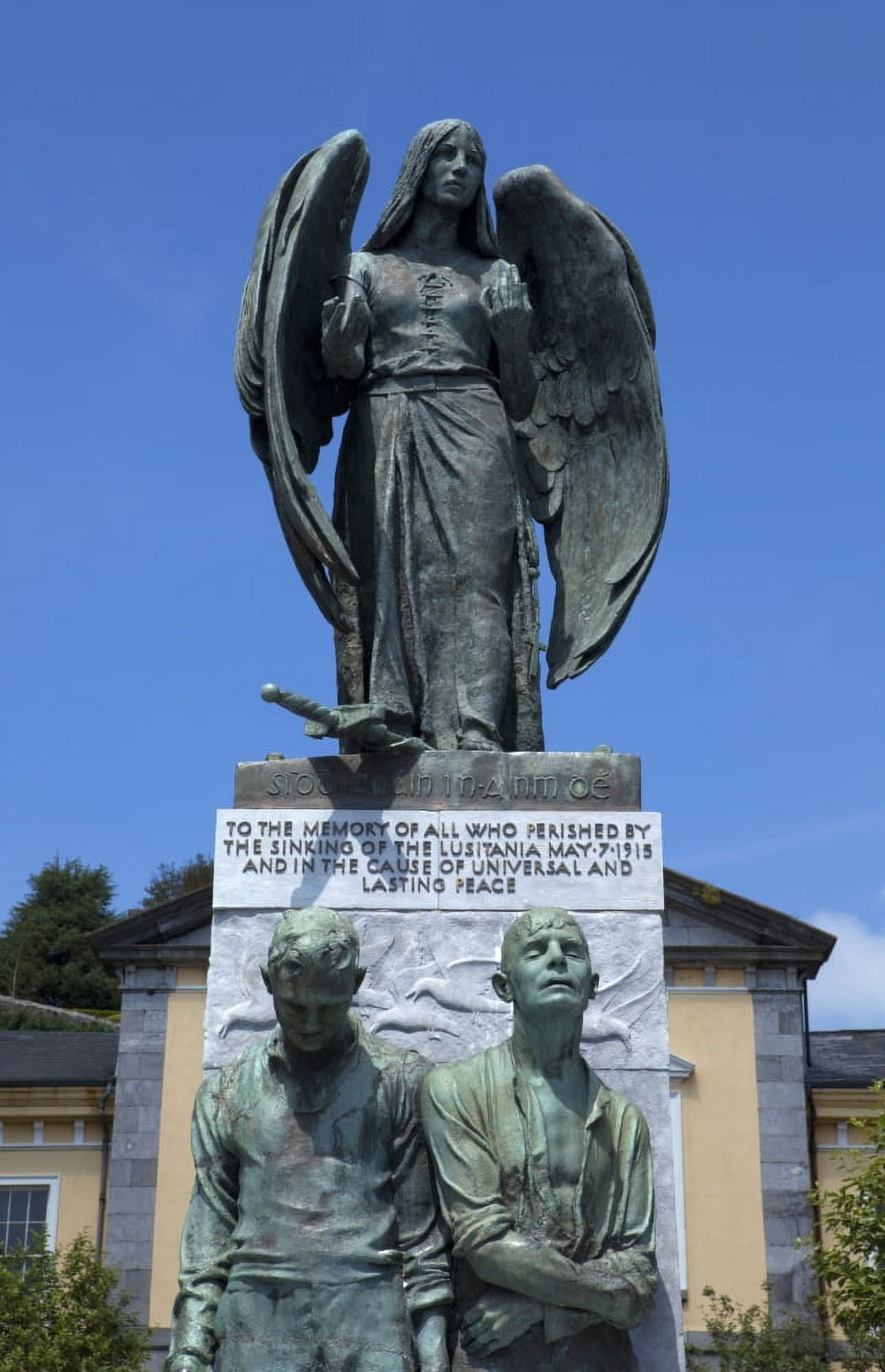 Memorial to those who died in the Lucitania 1915 Casement Square Cobh County Cork Ireland Canvas Art - Panoramic Images (24 x 18)