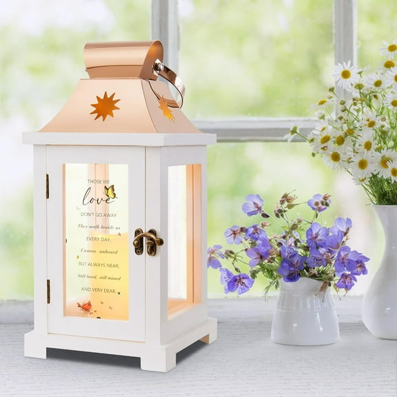 Memorial  with LED Candle - Comforting Sympathy Gift for Loss of Loved Ones