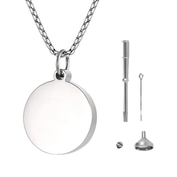 Memorials Dog Urns Necklace Pet Cremation Urn Pendants Cats Ashes Necklace Metal Pendants Pet Memory Souvenir Jewelry