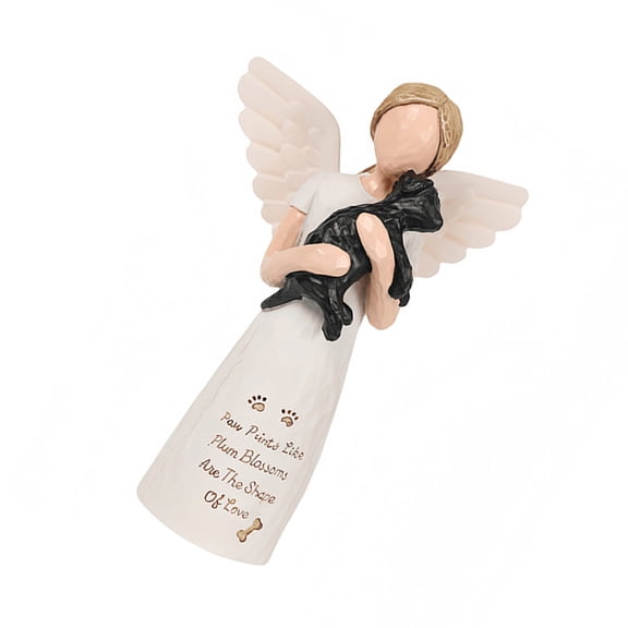 Memorials Gift for Loss of Dog or Cats Handpainted Angell Dog Figurines Statues Sympathy Gift Pet Remembrances Gifts