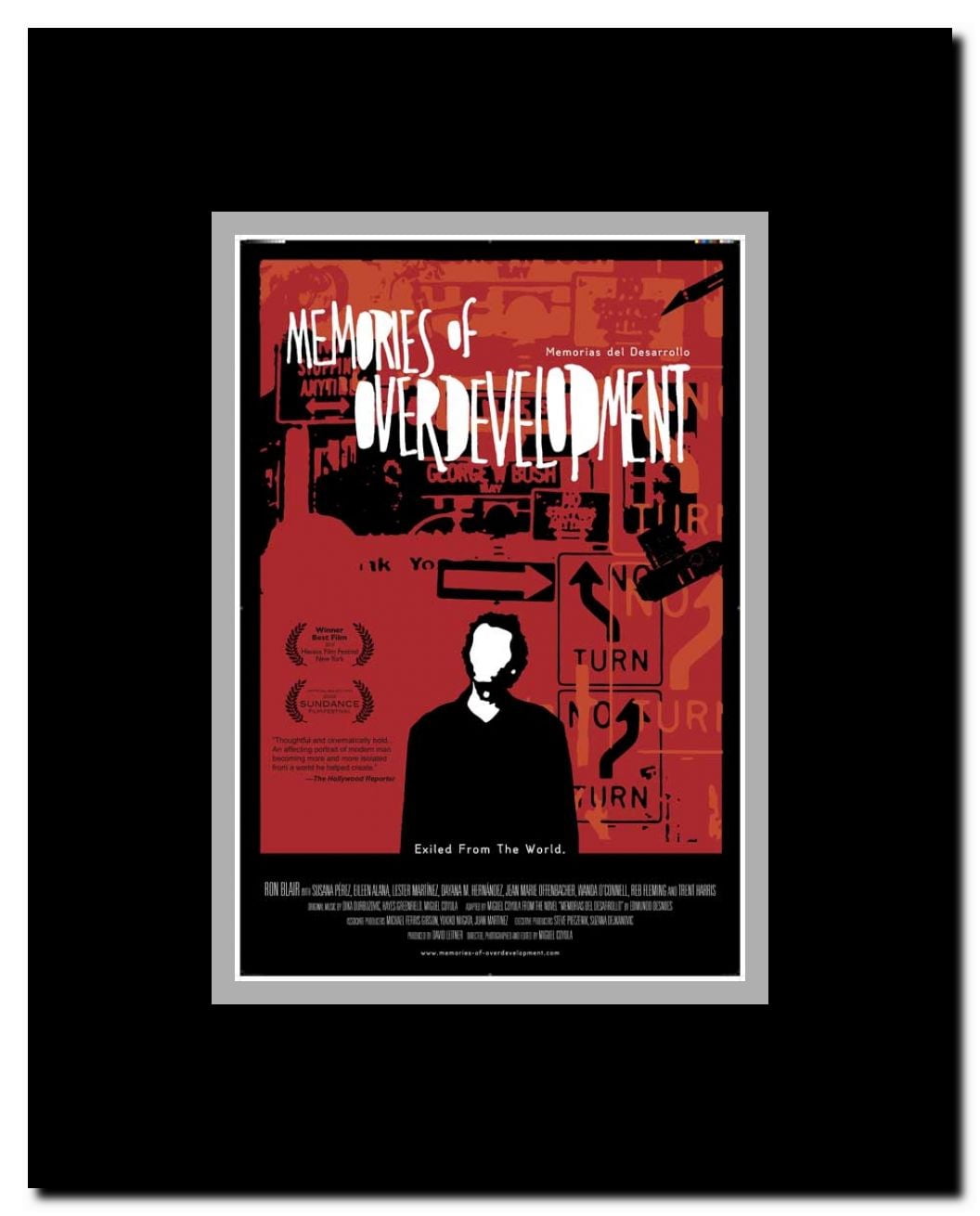 Memorias del desarrollo Framed Movie Poster