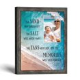thumbnail image 1 of Coastal Wall Decor Vacation Photo Frame, Beach Keepsake, 1 of 8