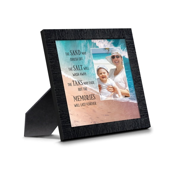Memories Last Forever, Ocean Decor, Family Vacation Picture Frame, 6423CH