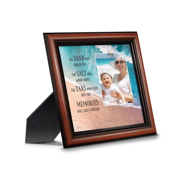 Memories Last Forever, Ocean Decor, Family Vacation Picture Frame, 6423W