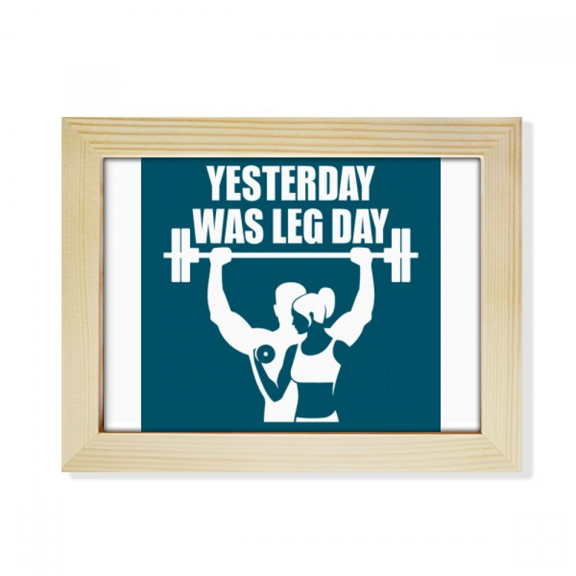 Memories Men Women Exercise Desktop Photo Frame Picture Art Decoration Painting 6x8 inch