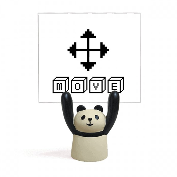 Memories Mobile Tool Making Memo Holder Cartoon Animal Panda Stand Decoration