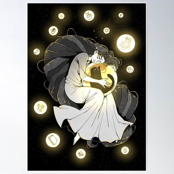 .:Memories Of All That Was Lost:. Poster Wall Art, Modern Wall Decor For Living Room Bedroom, 12x18 UNFRAMED