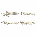 thumbnail image 1 of Memories Sign Unfinished Wood Cutout Home Decor DIY Option 2- 30" Wide / 1/4", 1 of 3