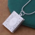 thumbnail image 1 of Memories Silver Book Locket Necklace, 1 of 3